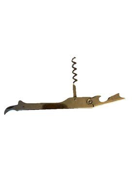 Unique Franmara LONG CORK Stainless Slim Waiters Corkscrew Wine Key Opener Italy
